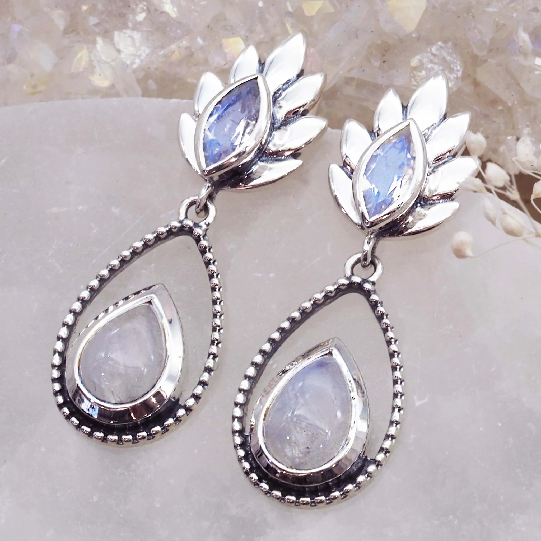 Magical Moonstone Earrings