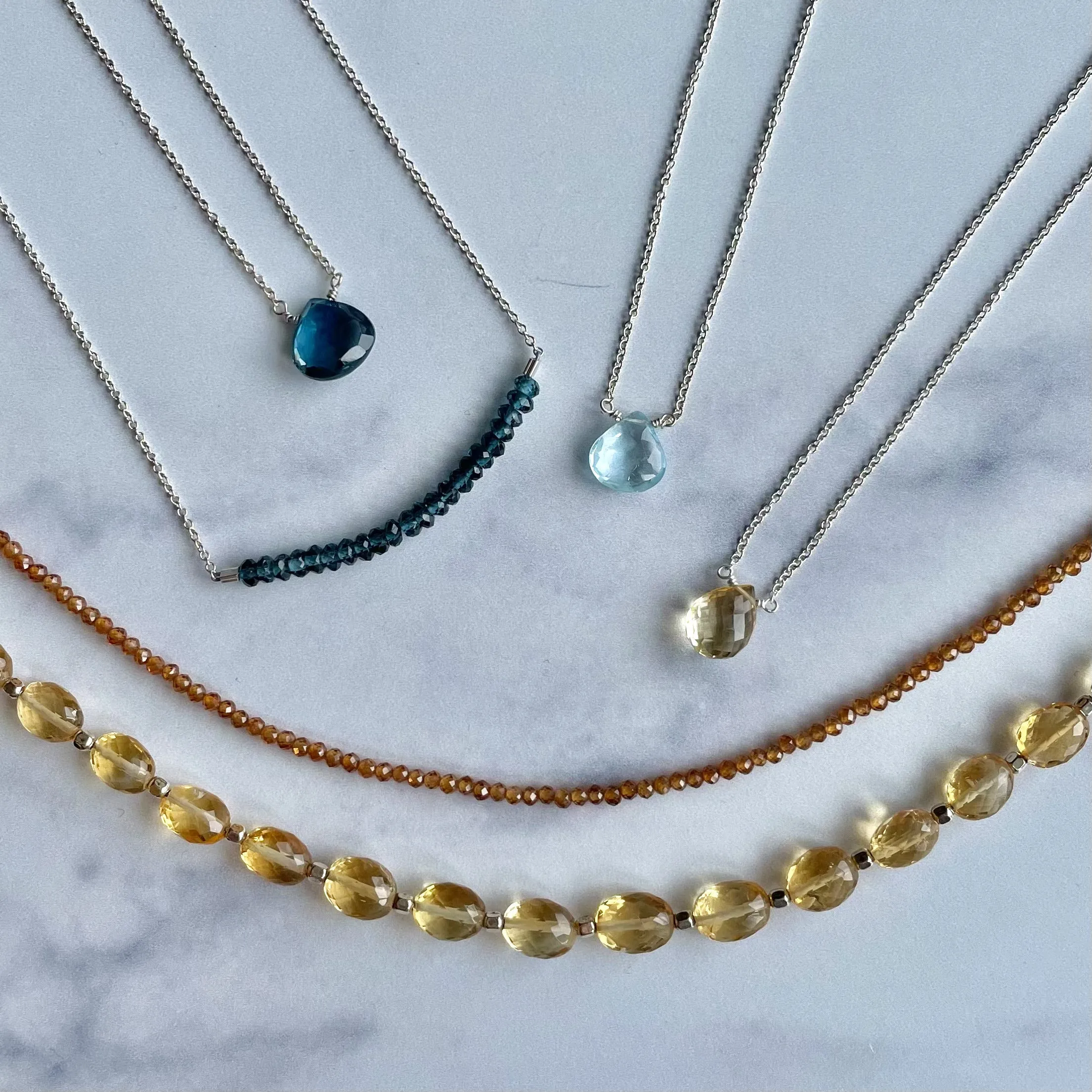 November Birthstone Necklaces